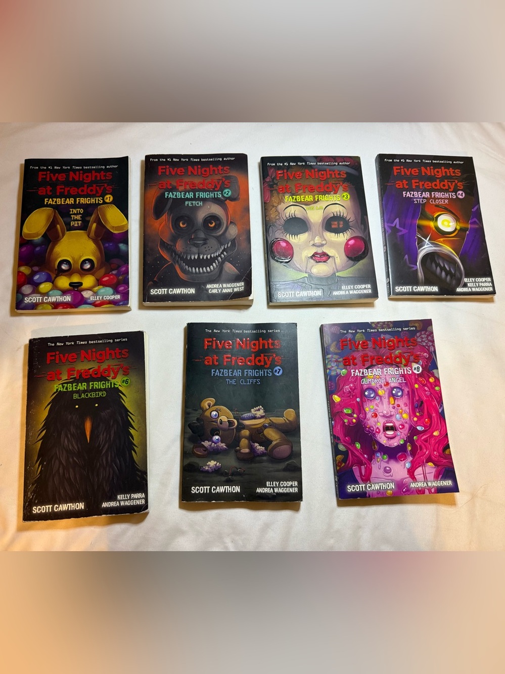 Five Nights at Freddy's Fazbear Frights Book Lot - Assorted Covers